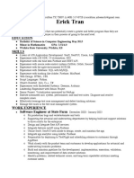 Resume Format For USA