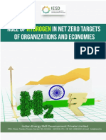 Hydrogen To Net Zero - India