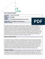 Project Proposal Form Complete