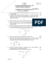 ELECTTRICAL CIRCUIT ANALYSIS - II March 2021