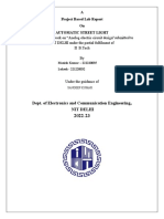 A Project Based Lab Report On STREET LIGHT