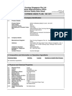 DC200 Silicone Fluid 100CS - MSDS