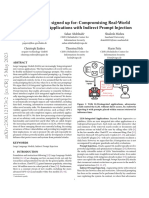 Not What You've Signed Up For: Compromising Real-World LLM-Integrated Applications With Indirect Prompt Injection