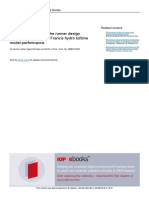 Study On The Effect of The Runner Design Parameters On 50 MW Francis Hydro Turbine Model Performance