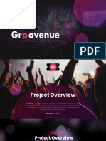 GROOVENUE - Music Ticket Ordering App