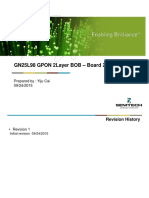 GN25L98 GPON 2layer BOB - Board 23: Prepared By: Yiju Cai 09/24/2015