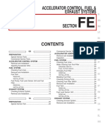 Accelerator Control, Fuel & Exhaust Systems: Draining Water Fuel Filter Check