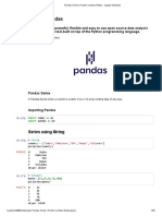 Pandas Total Notes