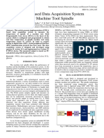 FPGA Based Data Acquisition System For Machine Tool Spindle