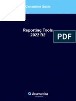 AcumaticaERP ReportingTools