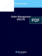 AcumaticaERP OrderMgmt