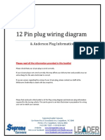 12 Pin Trailer Plug & Anderson Plug Wiring Diagrams