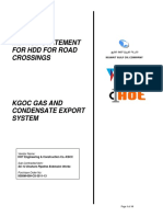 Method Statement For HDD For Road Crossing - r2