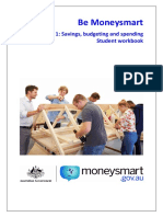 Lesson 17 Be MoneySmart Module 1 Student Workbook