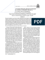 Identification of Variants Induced by Physical and Chemical Mutagens in Tuberose (Polianthes Tuberosa L.)