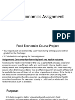 Food Economics Assignment 1444