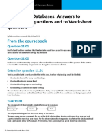 Chapter 11 Answers