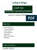 COMP 500 Lecture 0