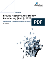 SPARK Matrix Anti Money Laundering AML 2023