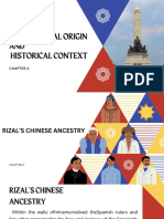 Rizals Social Origin and Historical Context