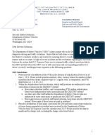 Letter DMV Traffic Data