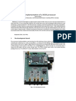 FPGA Implementation of A DCDS Processor: 1 The Development Board