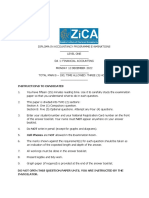 Diploma in Accountancy Dec 2022 Exam Session Qa