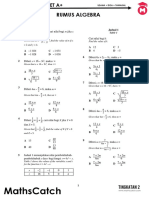 F2 - Rumus Algebra