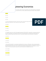 MCQ in Engineering Economics