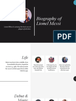 PowerPoint Biography of Lionel Messi