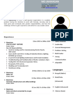 Danish Resume