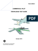 Commercial Pilot Knowledge Test Guide: FAA-G-8082-5