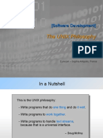 0 The UNIX Philosophy