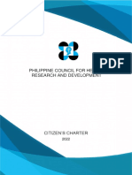 Citizens Charter Handbook 2022 DOSTPCHRD 1