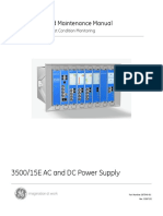 3500/15E AC and DC Power Supply: Operation and Maintenance Manual