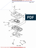 Cub Cadet Parts Manual For Model 3208 Tractor SN 1j310g and Before