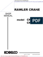 Kobelco Crawler Crane Ck1600 1f Cke1350 1f Shop Manual S5gn00003ze08