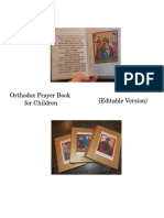 Editable Orthodox Prayer Book For Children PDF Free