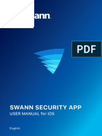 Swann Security IOS App Manual - English