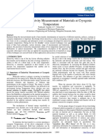 .A Review of Emissivity Measurement of Materials at Cryogenic Temperature