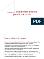 Classic Drude Model. SSPH For LT