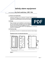 Salinity Alarm Equipment For Ship Boiler