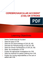 Cerebrovascular Accident (CVA)