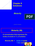 Molarity