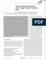 Advanced Energy Materials - 2019 - Sultan - Single Atoms and Clusters Based Nanomaterials For Hydrogen Evolution Oxygen