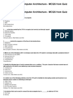 CS501 Advance Computer Architecture - MCQS From Quiz #3