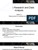 BUS8357 Week 10 Measurement of Variables and Data S23