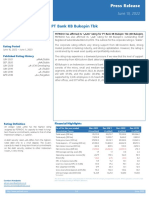 Press Release Bank KB Bukopin 2022 - Pefindo