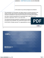 COBIT - Foundation V2.1 Support Presentation Du 1 Mai 2021