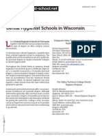 Dental Hygienist Schools in Wisconsin